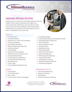 HRCG - Attract & Hire Features List