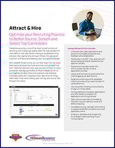 Attract and Hire Product Profile Cover Image