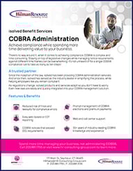 COBRA Administration Product Profile Cover Image