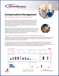 Compensation Management Product Profile