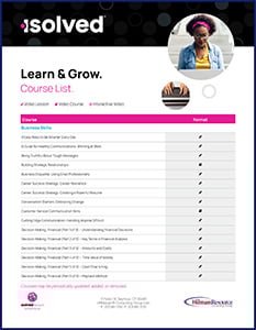 Learn and Grow Course List Cover Image