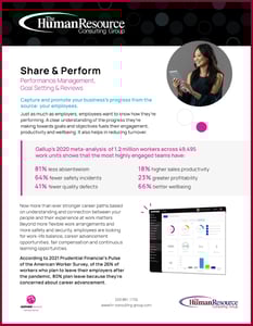 HRCG - Performance Management Solution Guide