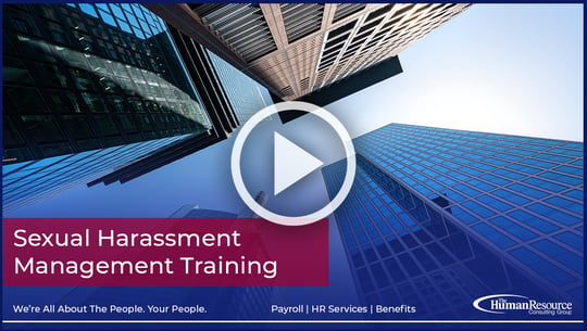 HRCG - Sexual Harassment Training - Cover