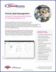 Time and Attendance Product Profile Cover Image