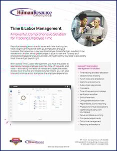 Time and Attendance Product Profile Cover Image