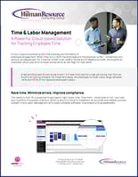 Time & Attendance Solution Info Sheet Cover Image