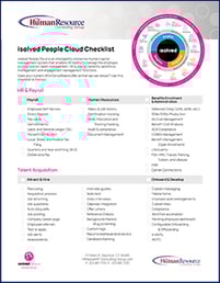 isolved People Cloud Checklist - Payroll Cover Image