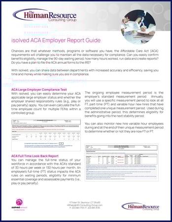 HRCG - ACA Employer Report Guide