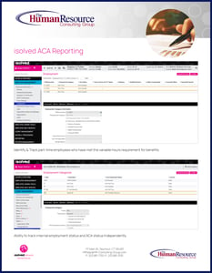 HRCG - ACA Reporting Software Guide