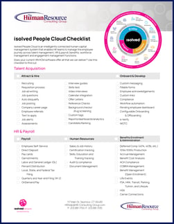 HRCG - People Cloud Checklist
