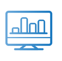 Business Analytics Screen Icon