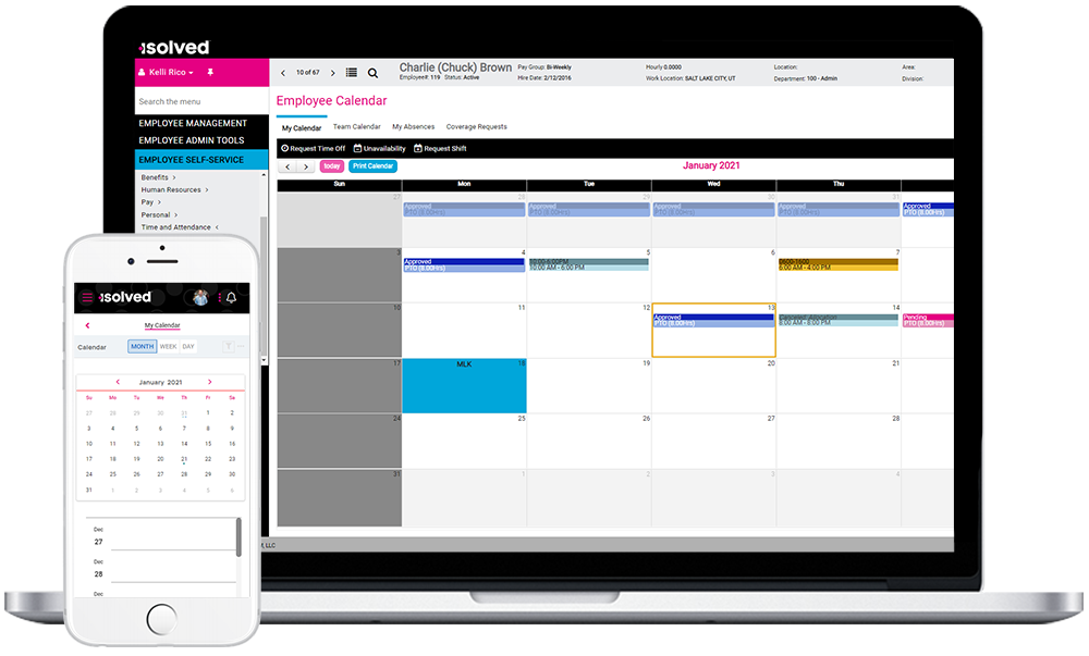 isolved integrated HR software