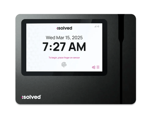isolved NXG G7 Time Clock Device