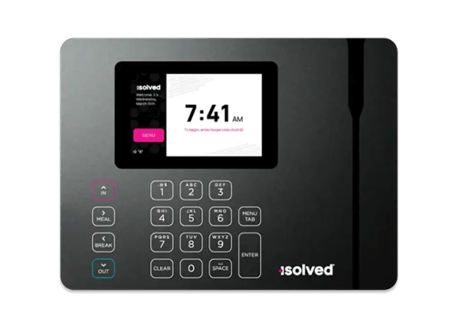 isolved NXG LE Time Clock Device