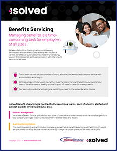 Benefits Servicing Guide Cover Image
